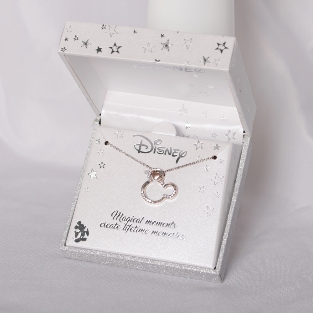 Disney Mickey Mouse Heart Necklace
